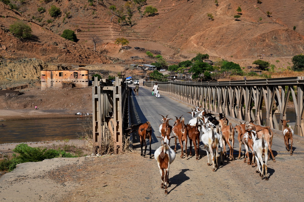 Tekeze River crossing